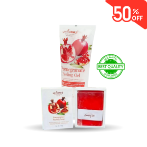 Pomegranate Peeling Gel + Aroma Peeling Soap